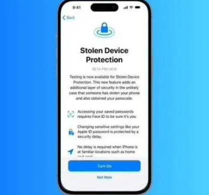 榆树苹果授权维修店分享被盗设备保护功能开启方法 