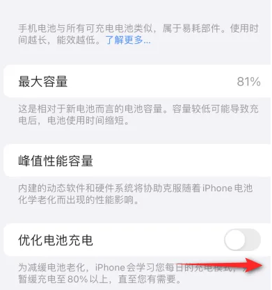 榆树苹果15维修分享iPhone15充电到80%就充不进电了怎么办 