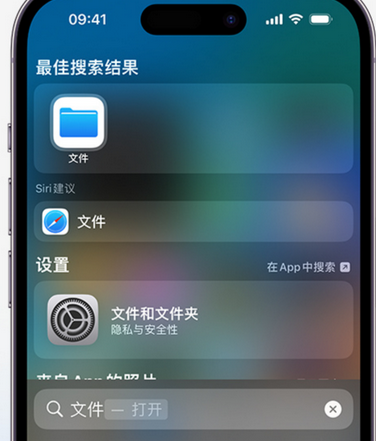 榆树apple维修中心分享iPhone文件应用中存储和找到下载文件 